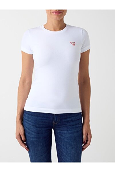 Guess Mini Triangle dámské Slim Fit tričko