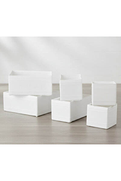 IKEA Skubb Kutu Seti, Beyaz