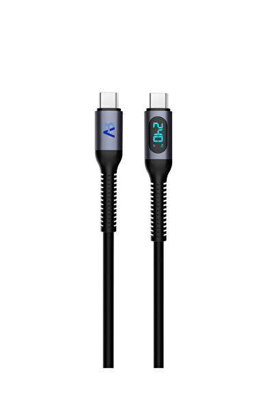 CCH01-007 150CM/5FT 240W Yüksek Hızlı Ekranlı Şarj Kablosu