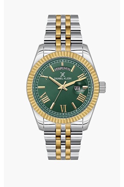 Daniel Klein Aylı Günlü Rolex Kasa Erkek Kol Saati 43mm