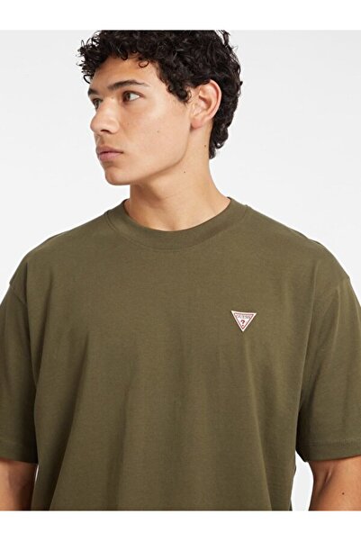 Guess Jeans Gj Ss Cn Os Erkek Oversize Fit T-Shirt