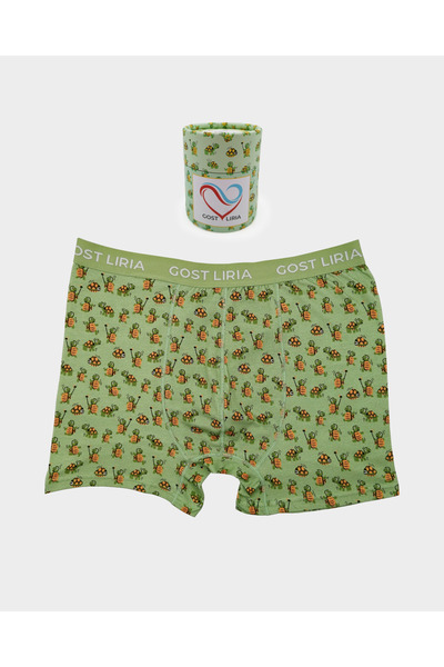 GOST LİRİA Boxeri pentru bărbați cu imprimeu broască țestoasă