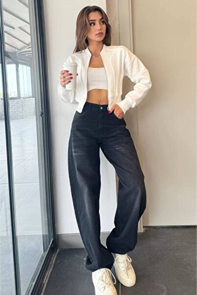 sion jeans Y2K TOKYO TREND MODA BAGGY YÜKSEK BEL RAHAT DİZİ PENSLİ TOKALI