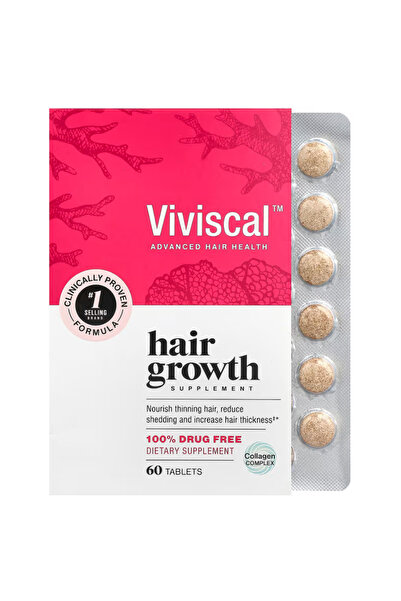 viviscal Hair Growth For Women For Thicker, Fuller Hair, Nourishes Thinning &...