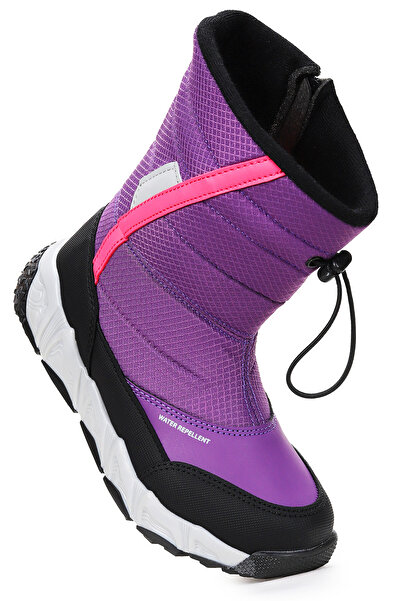 Kiko Kids Cizme de zăpadă Molina impermeabile cu fermoar pentru fete/băieți