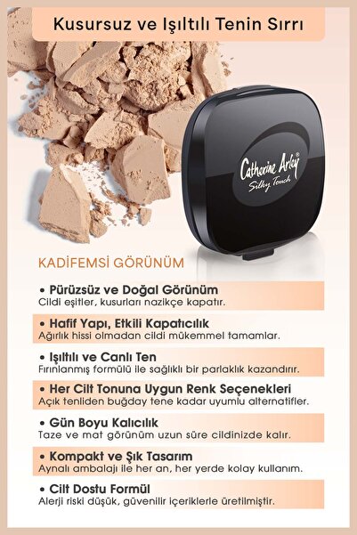 Catherine Arley No 5 Pudra Compact Powder Pudra 05