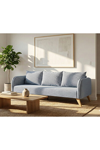 Zem Helios Mavi Kazayağı Kanepe