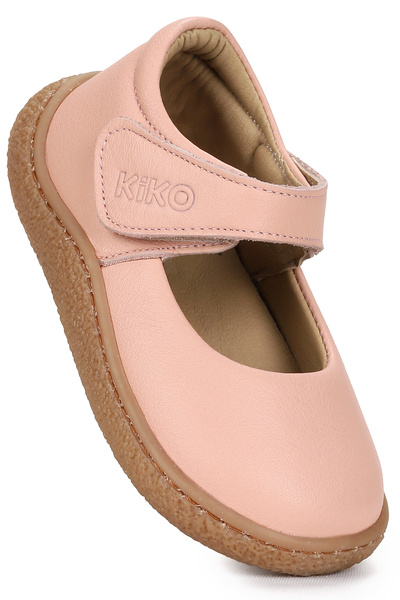 Kiko Kids حذاء باليه ليدا مصنوع من الجلد بنسبة 100% للفتيات الصغيرات