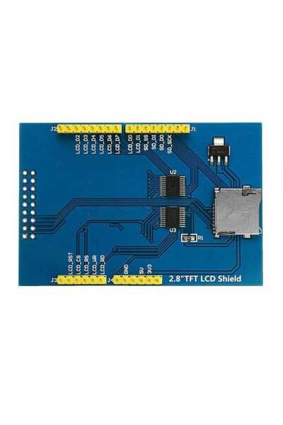 Robotistan 2.8inç SPI Dokunmatik Ekran Modülü - TFT Arayüz 240x320 Piksel