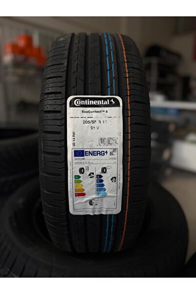 Continental 205/55R16 91V ECOCONTACT6 YAZ LASTİĞİ-2025 TARİHLİ