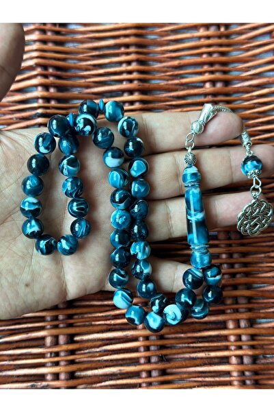 Gerenic Bakelite stone rosary, 10ml, 45 beads