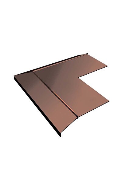 Renoplast 90° external corner for K10 profiles, bronze RAL 8019