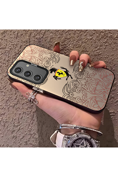 Hontinga حافظة هاتف سامسونج جالاكسي S24 متوافقة مع الحافة السيليكونية ذات الظ...