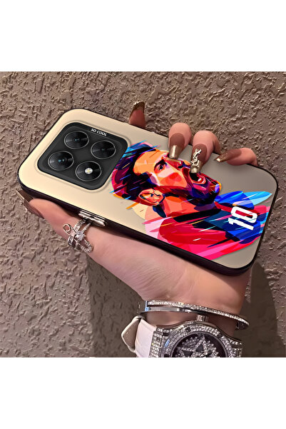 Hontinga حافظة هاتف Xiaomi Poco X7 5G متوافقة مع الحافة السيليكونية الصلبة ذا...