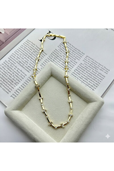 merre Collection Zirkon Taşlı Tasarım Kolye