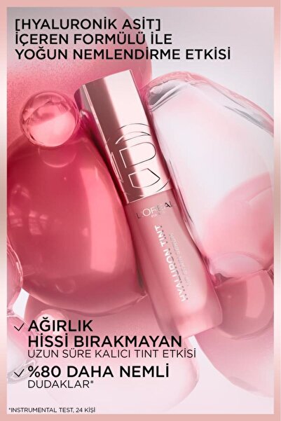 L'Oreal Paris Hyaluron Lip Tint Dudak Parlatıcı - 521 Bordeaux Please