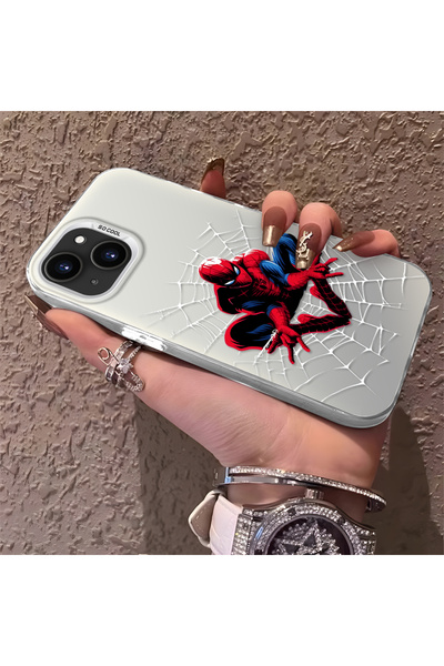 Hontinga حافظة هاتف من السيليكون متوافقة مع هاتف iPhone 14 Plus/15 Plus ذات ح...