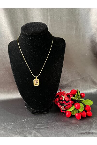 Şirince Çelik paslanmaz kararmaz c harf kolye