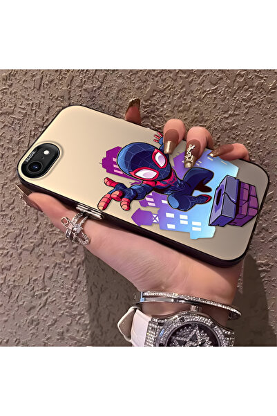 Hontinga iPhone 7/8/Se 2020 2022 Compatible Silicone Edge Hard Back Phone Cas...