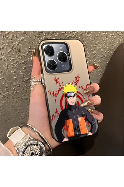 Hontinga حافظة تكنو سبارك 20 برو متوافقة مع نمط ناروتو من السيليكون ذات الحاف...