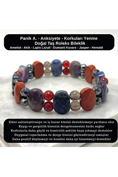 YILDIZ DOĞAL TAŞ SERTİFİKALI Panikatak & Anksiyete & Korkuları Yenme Doğal Ta...
