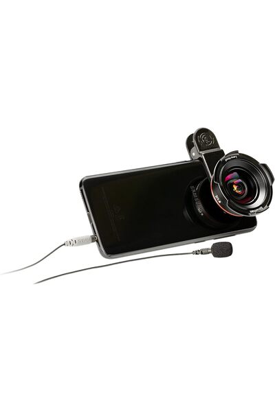 RØDE SmartLav+ Lavalier Microphone for Smartphones, Wired, Omnidirectional, B...