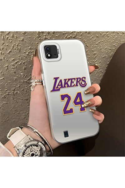 Hontinga حافظة Realme C11 2021 متوافقة مع نمط كوبي براينت من السيليكون ذات ال...