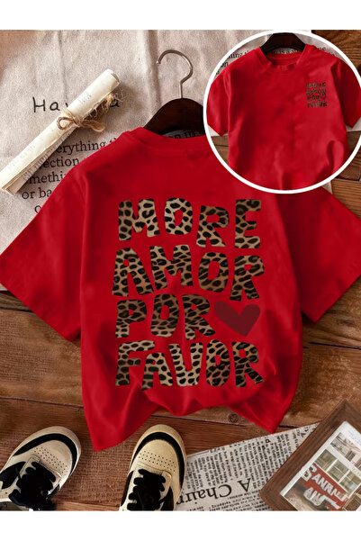 COMANCHERO تي شيرت نسائي بنمط الفهد مطبوع قصة فضفاضة