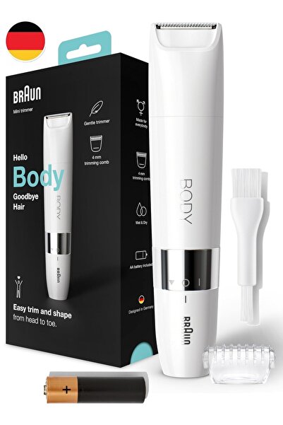 FAST ماكينة بودي ميني إحترافية لتشذيب شعر الجسم براون BS1000 تشذيب دقيق تستخد...