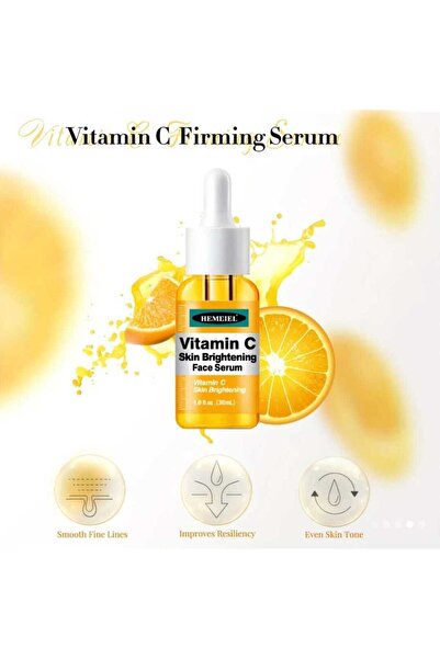 HEMEIEL Ser dublu pe bază de vitamina C și cafeină pentru reducerea pigmentării