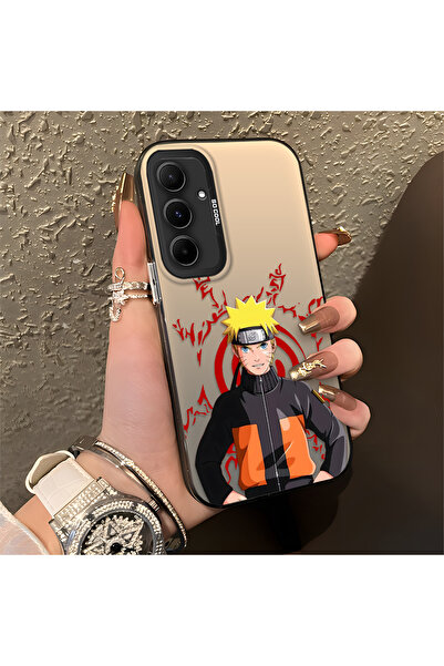 Hontinga حافظة سامسونج جالاكسي A55 متوافقة مع نمط ناروتو من السيليكون ذات الح...