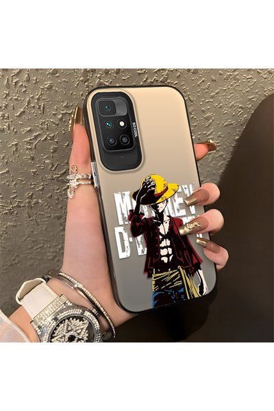 Hontinga حافظة Xiaomi Redmi 10 2022 المتوافقة مع الرجال ذات الحواف السيليكوني...