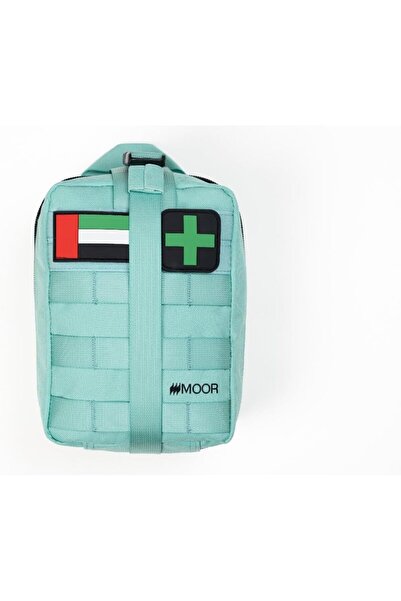 Moor حقيبة إسعافات أولية فارغة - منظم طبي ومستلزمات نجاة صغير الحجم