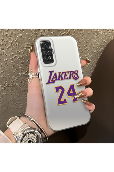 Hontinga Xiaomi Redmi Note 12S Compatible Kobe Bryant Patterned Silicone Edge...