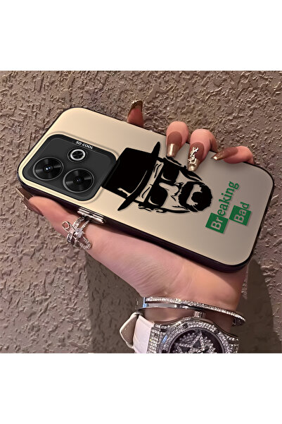 Hontinga حافظة هاتف Xiaomi Redmi 13 4G متوافقة مع الحافة السيليكونية الصلبة ذ...