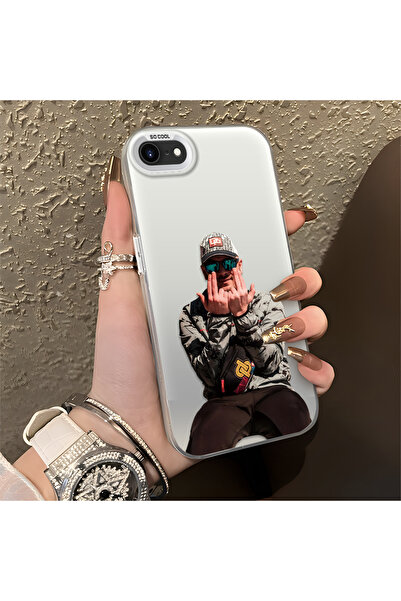 Hontinga Trend Men's Patterned Silicone Edge Hard Back Shockproof Case Compat...