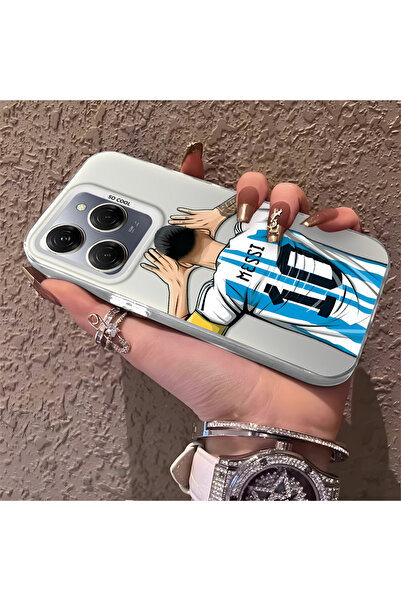 Hontinga حافظة هاتف Tecno Spark 20 Pro 5G متوافقة مع الحافة السيليكونية الصلب...