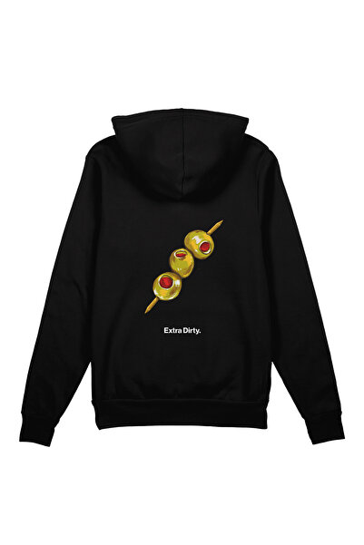 The Lucid Lab Extra Dirty Oversized Hoodie - Black