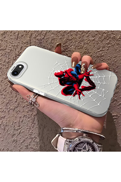 Hontinga iPhone 7/8/Se 2020 2022 Compatible Silicone Edge Hard Back Phone Cas...