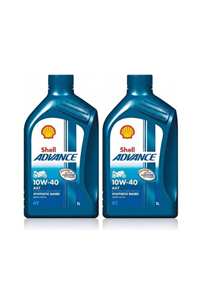 SHELL Advance 10W-40 Ax7 2'li Avantaj Paketi - Cfmoto NK-250 / SR-250 Yağ Seti