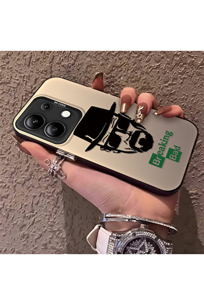 Hontinga جراب هاتف Xiaomi Redmi Note 13 4G متوافق مع الحافة السيليكونية الصلب...