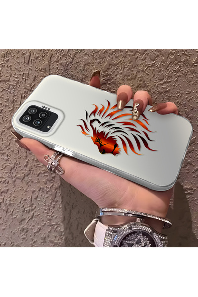 Hontinga حافظة هاتف سامسونج جالاكسي A12/M12 متوافقة مع حافة السيليكون الصلبة ...