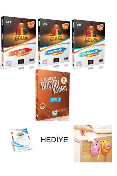 paraf yayınları IQ 8.Sınıf Gölge Türkçe-Matematik-Fen-Başarı Kamp Kitabı-Fiş ...