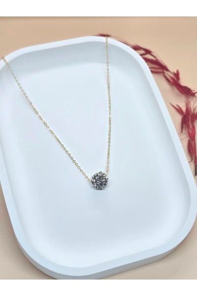 Veyla Style Double Color Ball Necklace