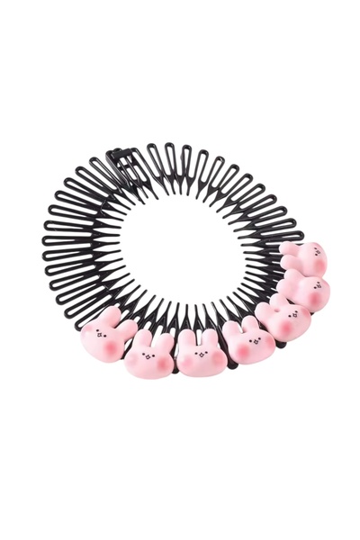 SHEKER HOME Spiral Hair Clip – Colorful & Stylish Design
