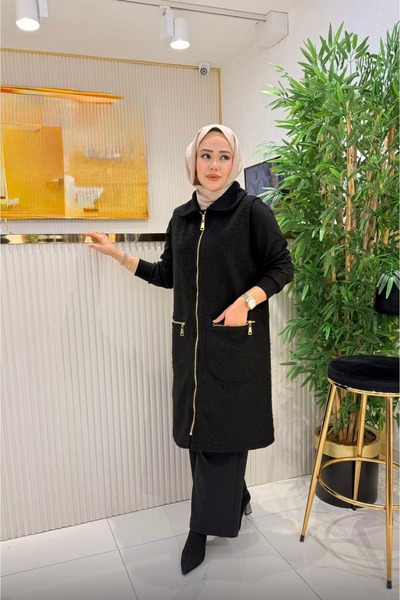 emsale Tesettür Yelek | Ekin Yelek | EMS