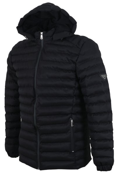 Modarar Erkek Şişme Mont Dar Kesim Siyah Renk RAR01369