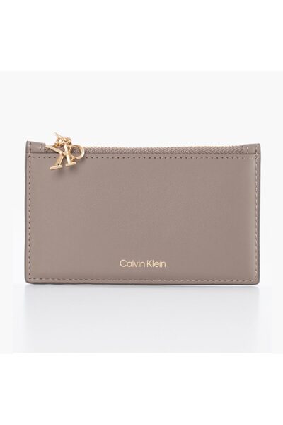 Calvin Klein Women's Brown Card Holder (Lv04F1076G-Vfu)