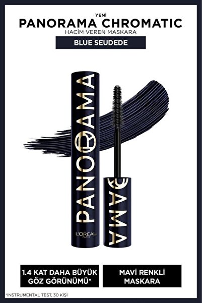 L'Oreal Paris Panorama Chromatic Maskara Blue Seudede