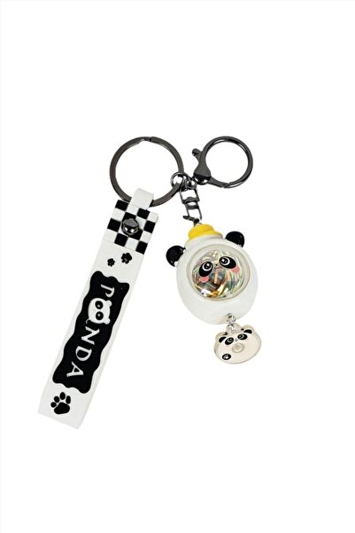 Midi Panda TV Design Keychain
